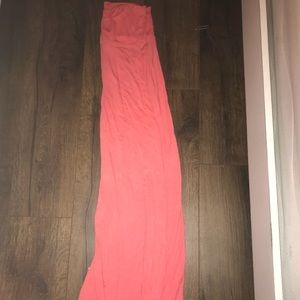 Coral Maxi Skirt
